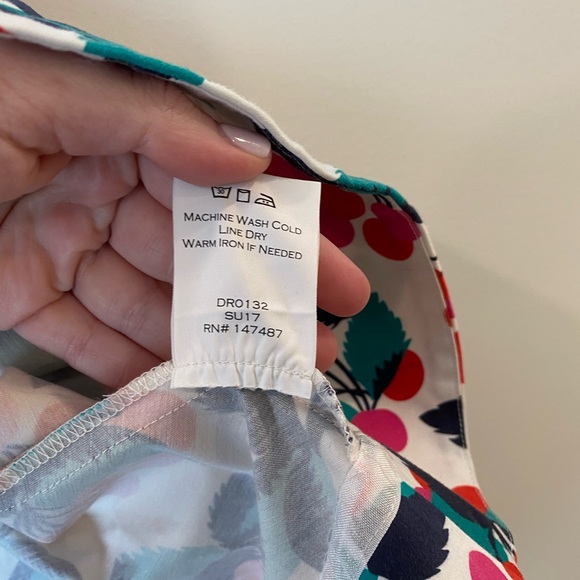 EEUC Draper James Cherry 🍒 Orchard Love Circle Dress - Picture 9 of 14